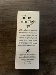 Philosophy Age Defense UVA/UVB When Hope is Not Enough 2oz SPF20
