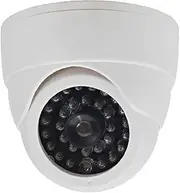 Cop Security 15-CDM07 Dummy Camera with LED Light (White)