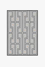 120' x 185' | Machine Washable Runner Rug | Kid & Pet Friendly | Indoor Rug | Jonathan Adler Greenwich Grey Tufted Rug | Ruggable