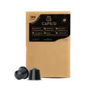 Intense Flavoured Cremosa Espresso Capsules Pods, 100 Pack, Nespresso Compatible
