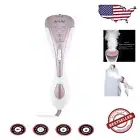 Compact Rose Gold Handheld Steamer and Iron - Lightweight with 150ml Capacity