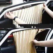 2x Car Side Window Sun Shades Blinds Privacy Curtain Screen Magnetic Retractable