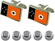 [Select Gifts] Shirt Dress Studs Northern Territory Flag Cufflinks