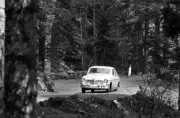 Lennart Bergqvist and Fergus Sager Volvo 122 1966 Rally Car Racing Old Photo