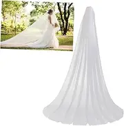 [SHERCHPRY] bridal veils long bridal veil long wedding veil dress hair comb white bride