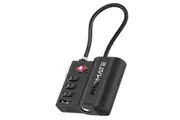 Promate TagLock TSA Luggage Lock with Smart Precision Tracking Tag. Works with
