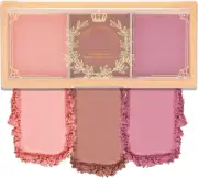Boobeen 3 Colour Blush Palette, Matte Pink Blusher, Blush Powder for Cheeks M...