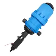 Fertilizer Pump Water Powered Dosing Pump Mix Chemical Injector Proportioning Dispenser Liquid Mixe blue