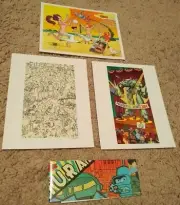 *NEW* 3 Promotional FUTURAMA POST CARDS Bender Fry Leela SCI-FI