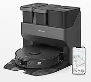Roborock S7 Max Ultra Robot Vacuum and Vibrating Mop with Multifunctional Dock, Precise Obstacle Avoidance, Auto Mop Washing & Hot Air Drying, Auto Emptying and Refilling, Perfect for Pet Hair