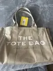 Marc Jacobs The Canvas Large Tote Bag Beige NEW