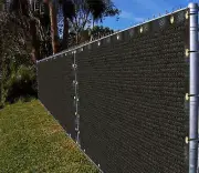Ifenceview 16' X 73' Black Fence Privacy Screen Fence Cover Panels Mesh Net for