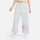 【NIKE 耐吉】長褲 女款 運動褲 AS W NSW AIR MR FLC JOGGER 灰粉 FN1903-025