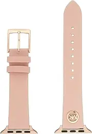 [Michael Kors] MKS8004 Women's Watch Strap, Apple Watch Replacement Band, Pink, Pink