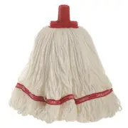 Sabco Professional 350g Premium Grade Microfibre Round Mop Head Red