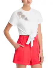 Cinq a Sept Liya Embellished Tee