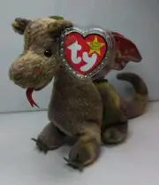 TY Beanie Babies Scortch The Dragon Mint W/Tag