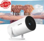 [Electric Focus] Mini Projector 4K 1080P Supported with Android System, Portabl