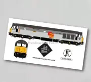 British Rail Class 50 Fridge Magnet 50149 Railfreight Defiance Diesel Version 2