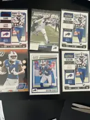 Stefon Diggs 6 Card Lot Buffalo Bills