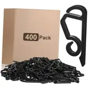 Christmas Light Clip Outdoor Gutter Hook Weatherproof Outdoor Light 400 Black
