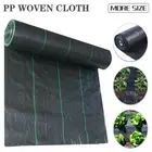 30/50/100M Weedmat Weed Control Mat Woven Fabric Gardening Plant Garden Cover
