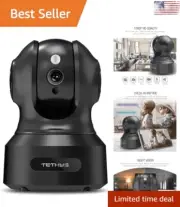 Smart Wireless Security Camera 1080P HD Crystal Motion Detection Cloud Storage