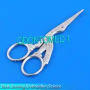 Stork Sewing Embroidery Scissor 3.5" New