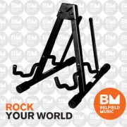On Stage GS7462DB Pro Double A Frame Guitar Stand GS-7462DB Two OnStage