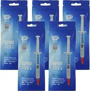 GD900 Thermal Paste 4Grams for Gamer Computer PSP/CPU/ Ps3/ps4/xbox360/one/pc Best Cost x Benefit (N.W. 4G GD900-BA4 5 Pieces)