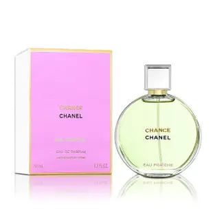 【CHANEL 香奈兒】Chance 綠色輕盈香水/淡香精 50ML(平行輸入)