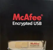 McAfee Encrypted USB-NBIO-4GBF Zero FtPrint NBIO USB FIPS 4GB NEW