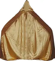 LuckyMjmy Women Velvet Renaissance Medieval Wedding Cape Cloak Lined with Satin