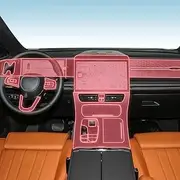 Car Interior Film Dashboard Piano Board Shift Center Console Anti-Scratch Transparent TPU Protection Film Accessories，for Trumpchi E9 24-2025 (Style for RHD)
