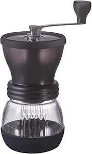Hario MSCS-2DTB Ceramic Coffee Mill -"Skerton Plus" , Glass