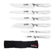 6 Piece Professional KlevaCut® Master Series Knife Set - BONUS Knife S