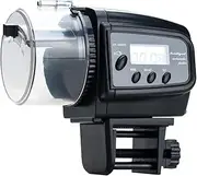 AIMALL Automatic Fish Tank Feeder AF-2009D – Daily Timer Feeder for Ornamental Fish, Koi, Adjustable 4 Times Per Day, Battery Operated