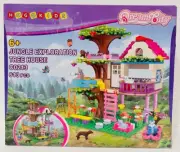 HOGOKIDS Tree House STEM Building Toy - Creative Construction Set 613PCS Forest