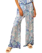 Hale Bob Raegan Silk-Blend Pant