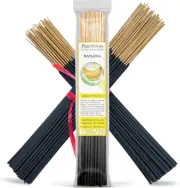 Banana Exotic Incense Sticks 11 Inch - Bulk 1 Bundle 45 to 50 Sticks - Natura...