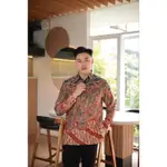 KEMEJA DOBBY BATIK 襯衫男士常規版型長袖 A112 BY BATIK ARIS