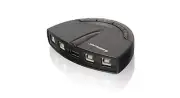 IOGEAR 4-Port USB 2.0 Automatic Printer Switch, GUB431 4 Computer