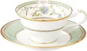 Noritake Y59587/9983 Noritake Cup & Saucer (for Both Coffee/Tea) 220cc Yoshino Green Bone China