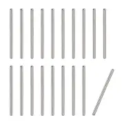 1x16mm Dowel Pins, 20pcs Round Head Flat Chamfered End Dowel Pin