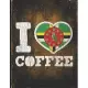 I Heart Coffee: Dominica Flag I Love Dominican Coffee Tasting, Dring & Taste Lightly Lined Pages Daily Journal Diary Notepad