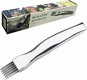 Yotsuba Scallion Cutter, Shred Knife Vegetable Cutter, Stainless Steel Blade Slice Cutlery Sharp, Vegetable Fruit Onion Butter Shredder Silk Kitchen Speedy Chopper Easy Quick Kitchen Tool