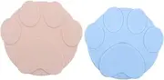 2Pcs Pet Food Can Covers Silicone Lids Durable Sealing Pads for Pet Food Preservation Fits All Cans Keeps Food Fresh Odor