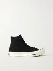 [CONVERSE] CONVERSE - Chuck Taylor All Star 70 Suede High-top Sneakers - Black - UK 8 UK 8 Black