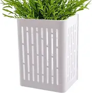 Fish Tank Plant Holder - Aquarium Decorations Plants Pot and Fish Tank,Wall-Mounted Clip Space Saving Cups Pots for Water Feeding Garden Pond Decoration