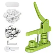 1 1/4" 32mm Button Maker Machine Installation-Free DIY Pin Badge Punch Press Kit